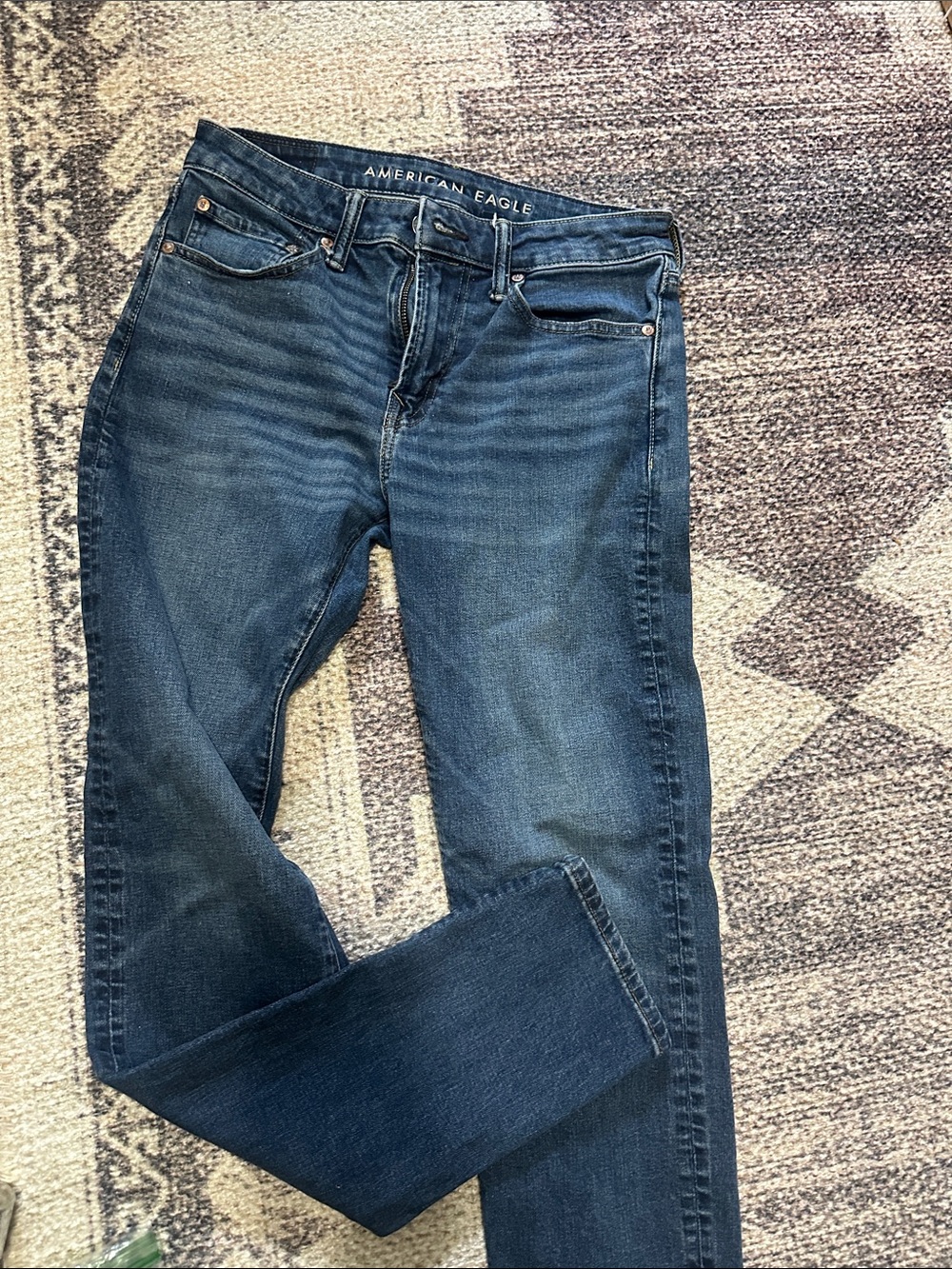 American Eagle Outfitters Dark Blue Men's Jeans